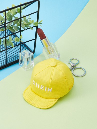 SHEIN Cap Charm Keychain