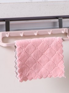 1pc Hanging Cleaning Rag Rack