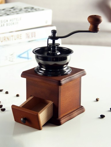 1pc Random Vintage Manual Coffee Grinder