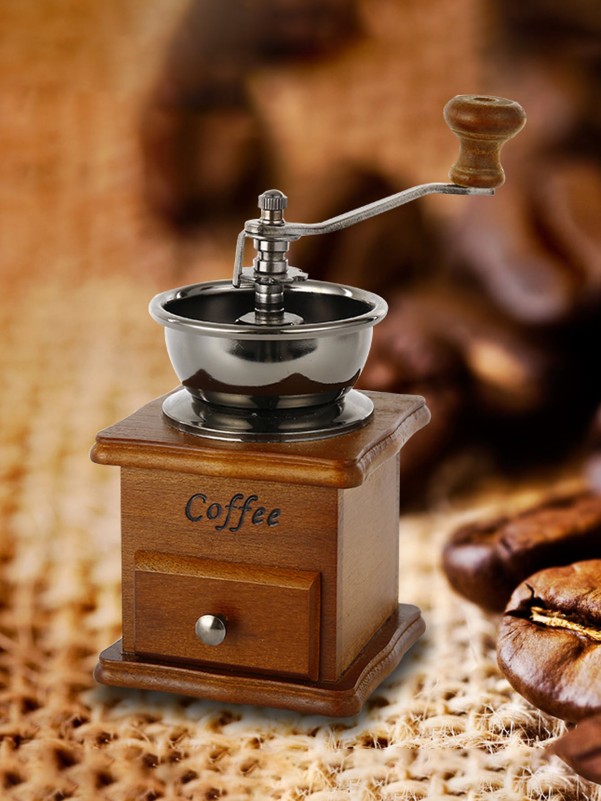 1pc Random Vintage Manual Coffee Grinder