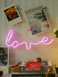 1pc Love Design Neon Light