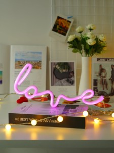 1pc Love Design Neon Light