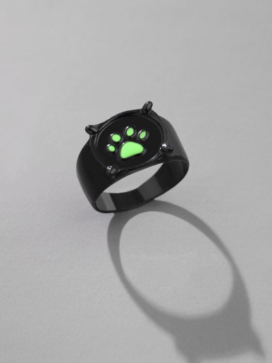 Boys Paw Design Ring