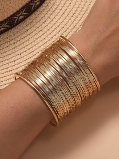 Layered Cuff Bracelet