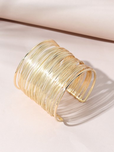 Layered Cuff Bracelet