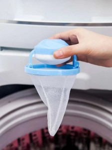 Washing Machine Floating Lint Mesh Bag 1pc