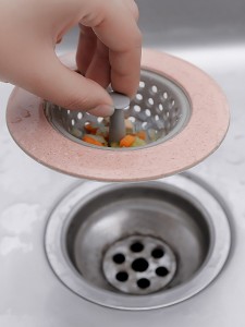 1pc Solid Drain Sink Filter