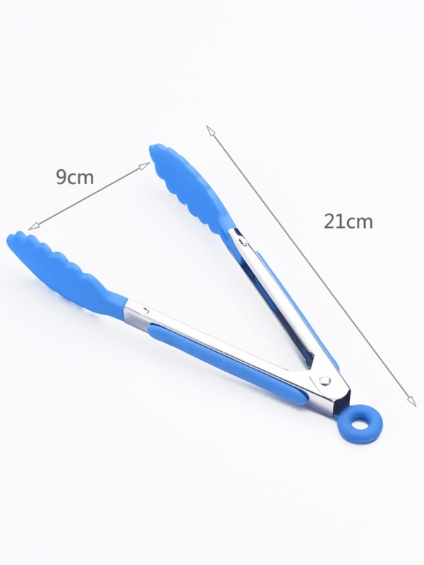 1pc Random Color Food Tongs