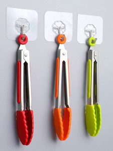 1pc Random Color Food Tongs