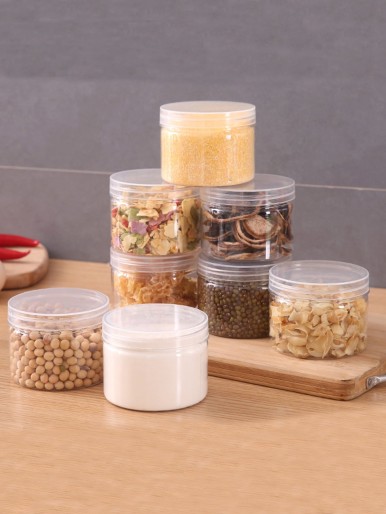 1pc Clear Food Storage Box