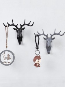 1pc Elk Design Wall Hook