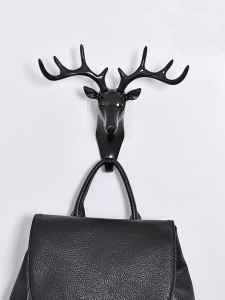 1pc Elk Design Wall Hook