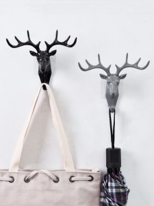 1pc Elk Design Wall Hook