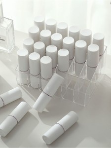 1pc 24 Grid Clear Lipstick Storage Box