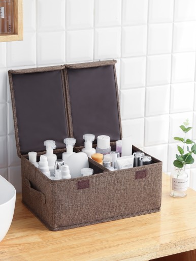 1pc Foldable Cosmetic Storage Box