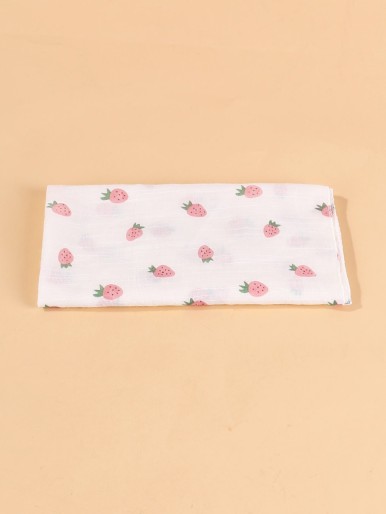 Toddler Girls Fruit Print Scarf