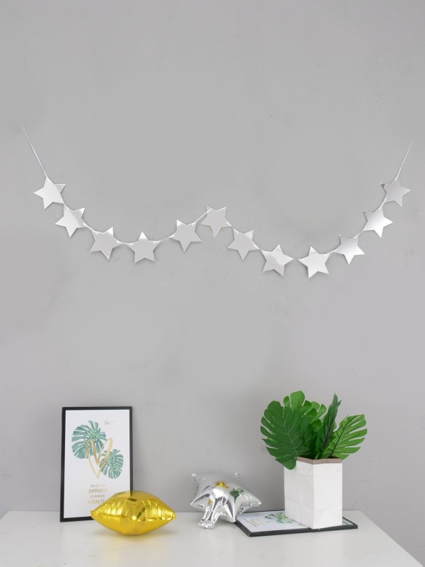 1set Star Decorative Pull Flag