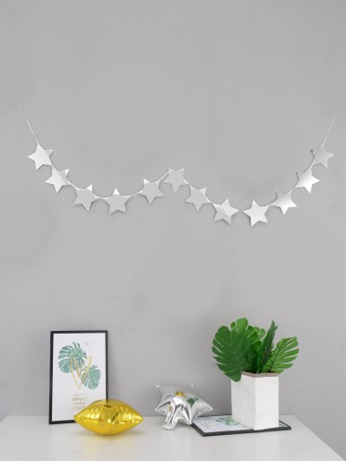 1set Star Decorative Pull Flag