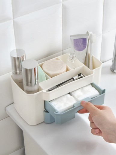 1pc Desktop Cosmetic Storage Box