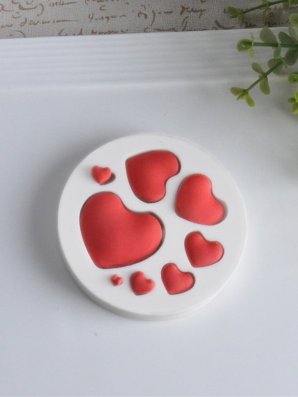 1pc Heart Chocolate Mold