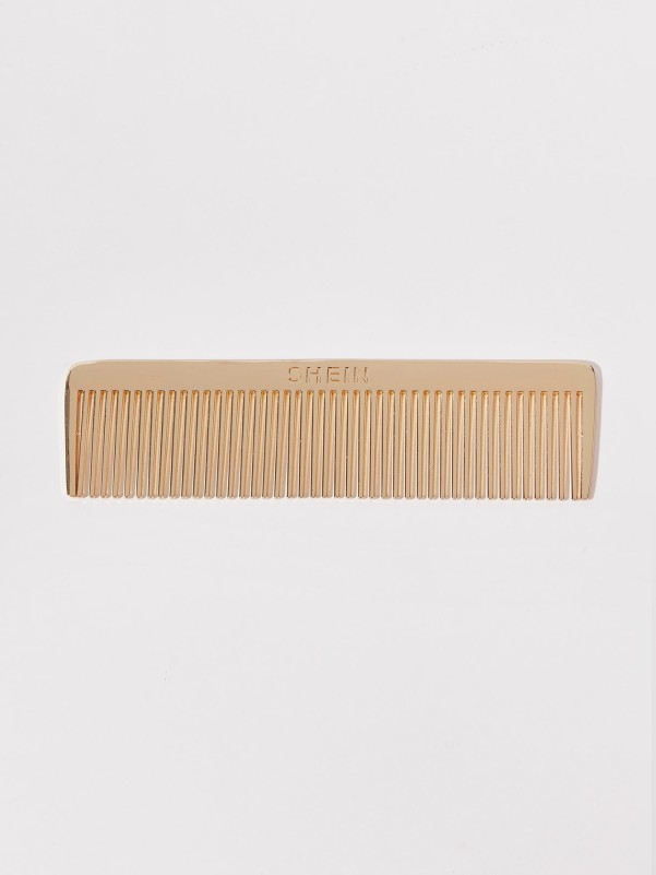 SHEIN Solid Tooth Comb