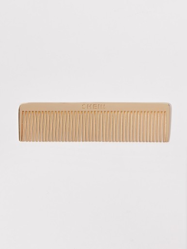 SHEIN Solid Tooth Comb