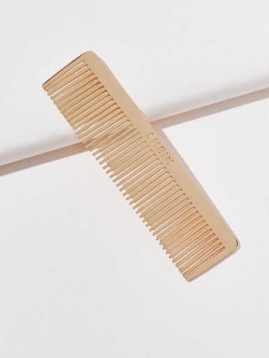 SHEIN Solid Tooth Comb