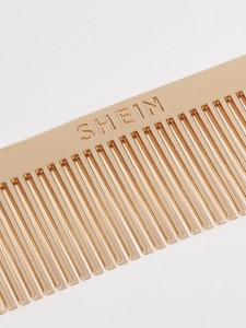 SHEIN Solid Tooth Comb