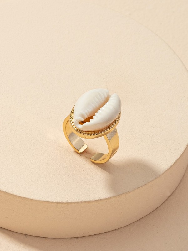 Girls Shell Decor Ring