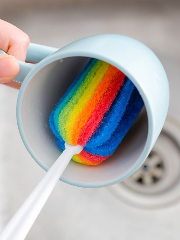 Rainbow Color Cup Brush