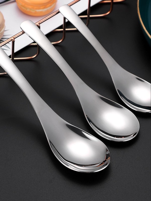 1pc Stainless Steel Spoon