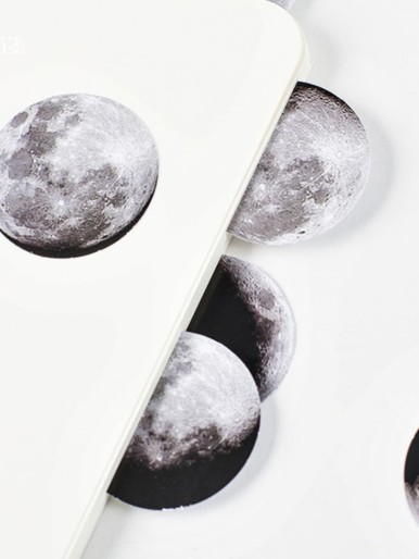 45pcs Moon Pattern Sticker