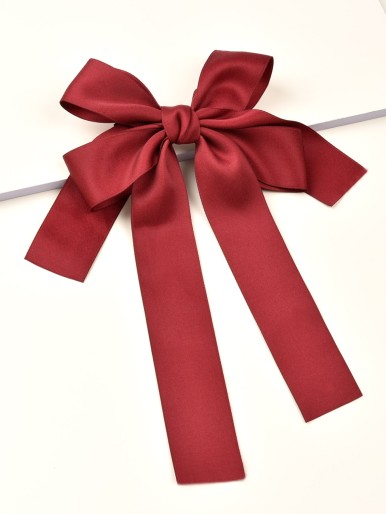 Bow Decor Hair Clip