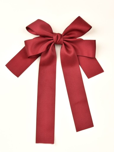 Bow Decor Hair Clip