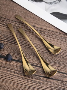 2pcs Stainless Steel Coffee Spoon