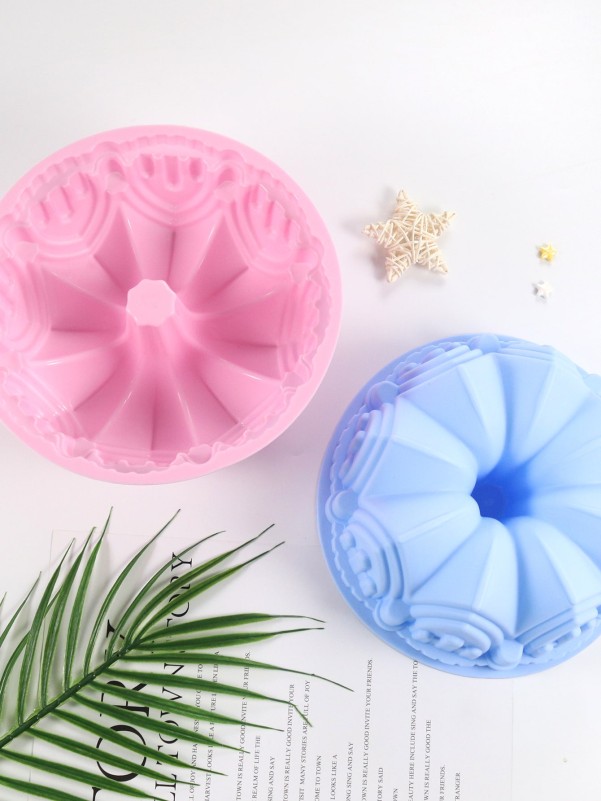 1pc Random Color Cake Silicone Mold