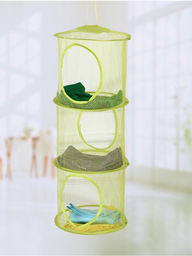 1pc Random Color Hanging Storage Basket