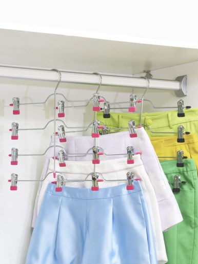 1pc Random 4 Layer Pants Hanger