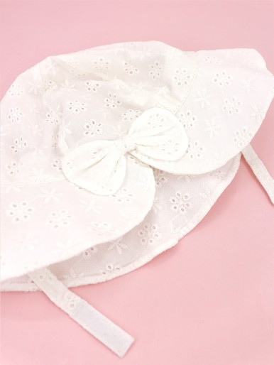 Baby Bow Decor Bucket Hat