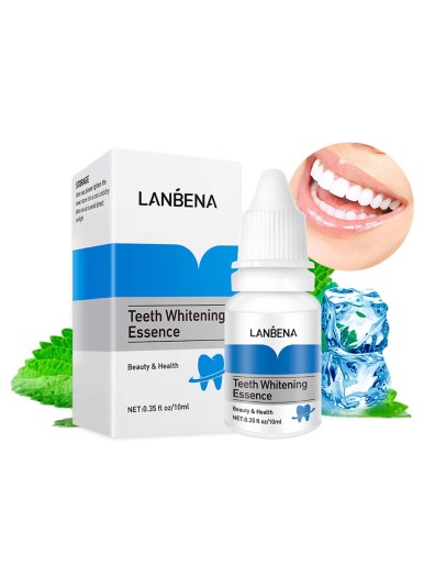 1pc Teeth Whitening Essence & 10pcs Cotton Swab