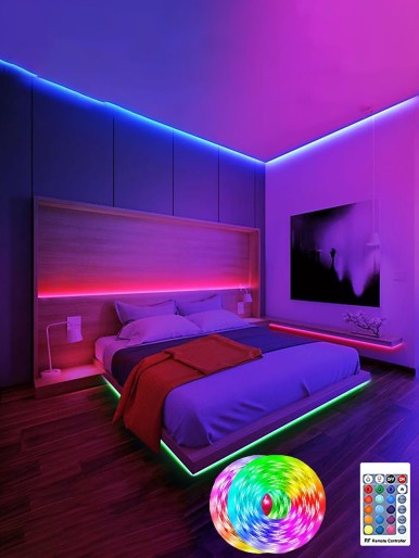 BASIC LIVING 1pc Waterproof LED Background Light Strip