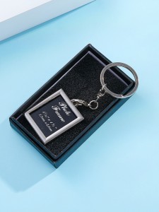 Mini Picture Frame Charm Keychain