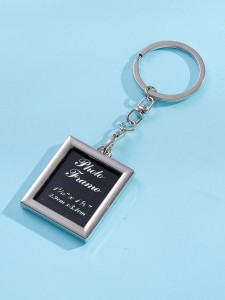 Mini Picture Frame Charm Keychain