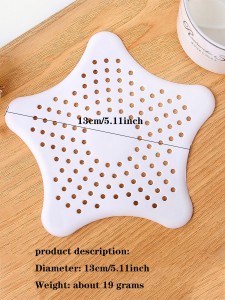 1pc Star Floor Drain Filter