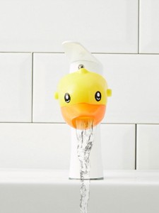 Kids Cartoon Duck Design Faucet Extender