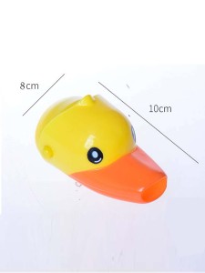 Kids Cartoon Duck Design Faucet Extender