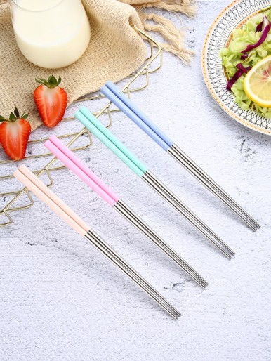 1pair Random Color Chopsticks