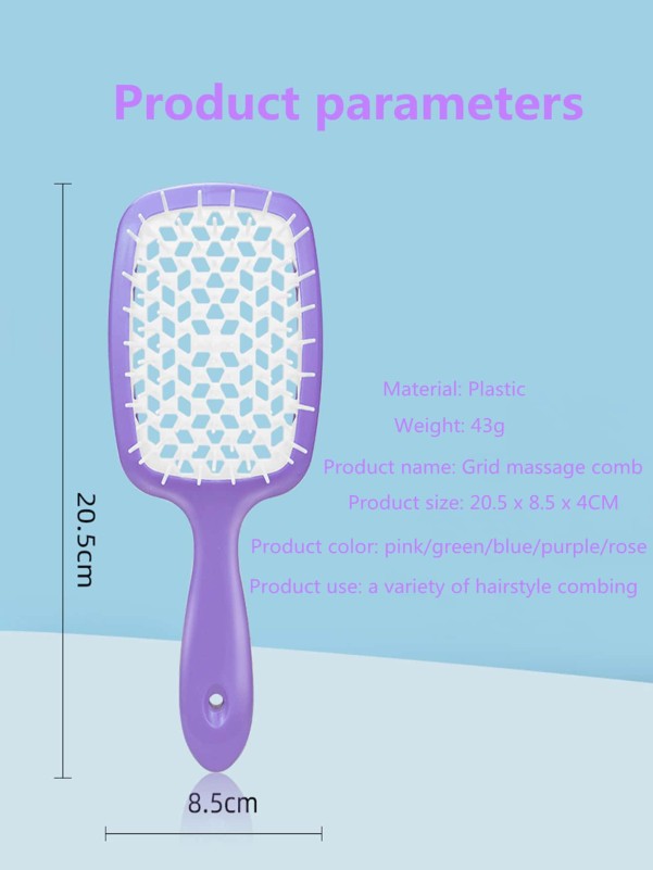 1pc Random Color Hair Brush