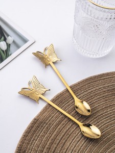 2pcs Butterfly Shaped Spoon