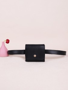 Girls Lizard Embossed Belt Bag